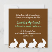 Schokolade Einladung (Rückseite)