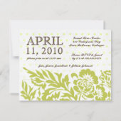 Schokolade Einladungen (Rückseite)