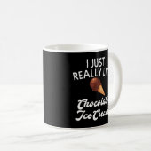 Schokolade Eiscreme Apparel - Einzigartiges Eiscre Kaffeetasse (VorderseiteRechts)