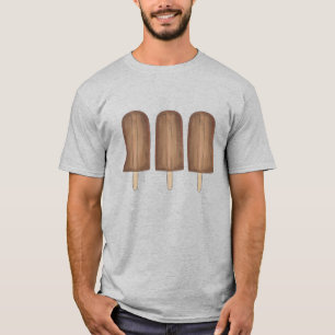 Schokolade Eiscreme Popsicles T-Shirt