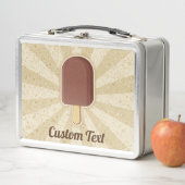 Schokolade Eiscreme-Stick Metal Lunch Box (Beispiel)
