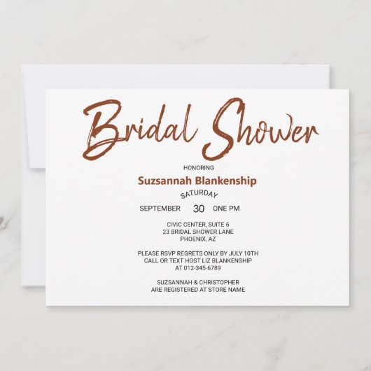 Schokolade-Eiscremesuppe auf einem Waffeln Einladung (Rückseite)