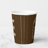 Schokolade Elch Café Papierkäppchen Pappbecher (Rechts)
