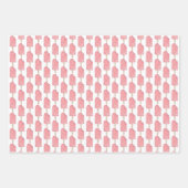 Schokolade Erdbeere Fudgesicle Eiscreme Popsiv Geschenkpapier Set (Vorderseite 3)