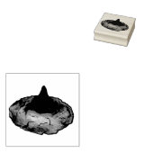 Schokolade Erdnuss Butterblende Cookie Briefmarke Gummistempel (Stempel)