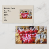 Schokolade-Erdnüsse Visitenkarte (Vorne/Hinten)