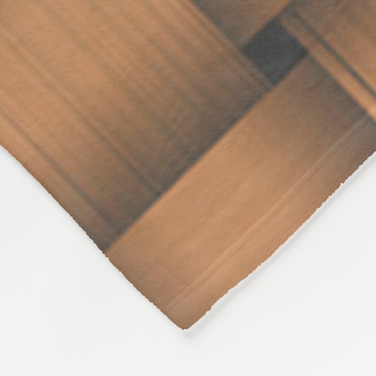 Schokolade Fleece Blanket (Ecke)