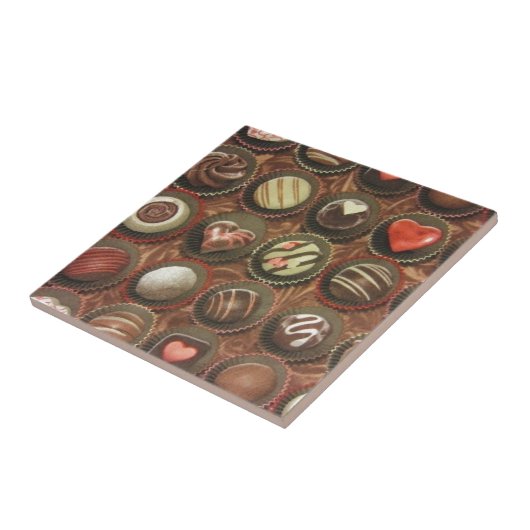 Schokolade Fliese (Seite)