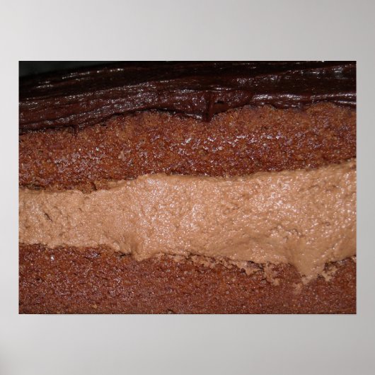 Schokolade Foto Poster (Vorne)