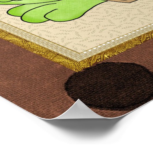 Schokolade Froster Poster (Ecke)