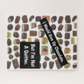 Schokolade Funny Sarcastic Puzzle (Horizontal)
