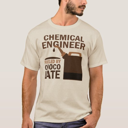 Schokolade für Chemieingenieure T-Shirt (Vorderseite)