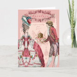 Schokolade für Sie Karte