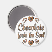 Schokolade Füttre das Soul Magnet (Vorderseite/Rückseite)