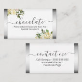 Schokolade Gastgeschenk Hochzeit Kinderduschen Geb Visitenkarte (Vorne/Hinten)
