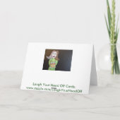 Schokolade, Geld, Diamanten...jetzt, DASS ich akze Karte (Rückseite)