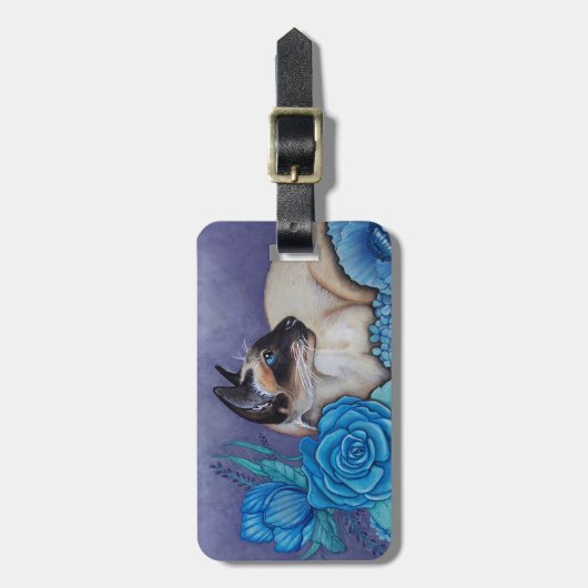 Schokolade Gepäckanhänger (Vorderseite vertikal)