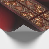 Schokolade Geschenkpapier (Ecke)