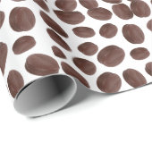 Schokolade Geschenkpapier (Rolleneckpunkt)