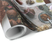 Schokolade Geschenkpapier (Rolleneckpunkt)