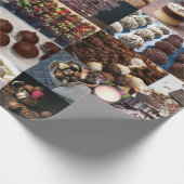 Schokolade Geschenkpapier (Ecke)