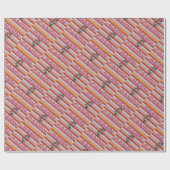 Schokolade Geschenkpapier (Flach)