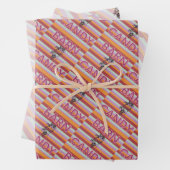 Schokolade Geschenkpapier Set (Beispiel)