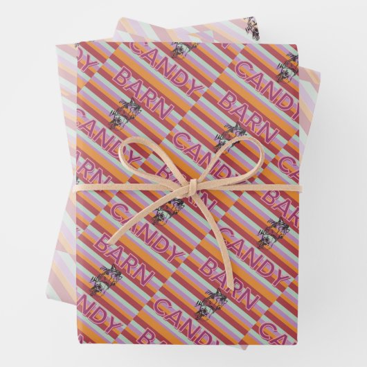 Schokolade Geschenkpapier Set (Beispiel)