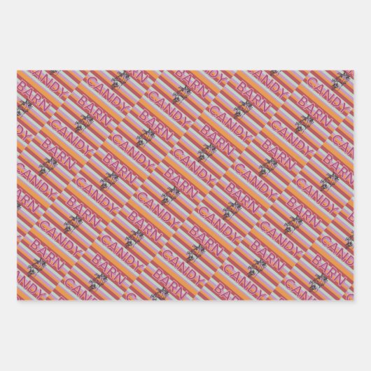 Schokolade Geschenkpapier Set (Vorderseite)