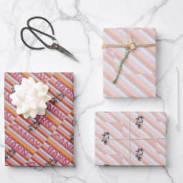 Schokolade Geschenkpapier Set