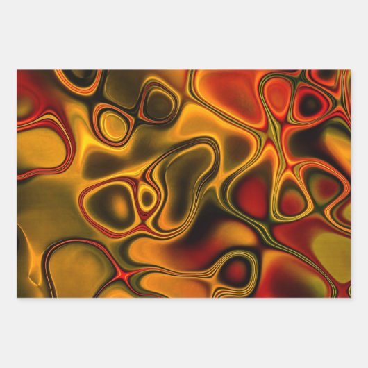 Schokolade Geschenkpapier Set (Vorderseite 3)