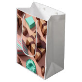 Schokolade Geschenktasche Mittlere Geschenktüte (Vorderseite Schrägansicht)