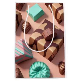 Schokolade Geschenktasche Mittlere Geschenktüte