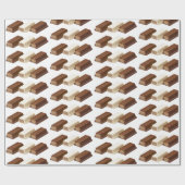 Schokolade Geschenkwrap bei jedem Anlass Geschenkpapier (Flach)