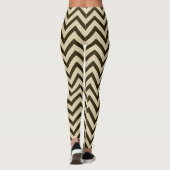 Schokolade Gewürzmoods Chevrons Leggings (Rückseite)