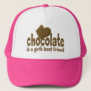 Schokolade Girls bester Freund Truckerkappe