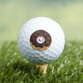 Schokolade Glasierte Donut mit Sprinklen Golfball (Insitu T-Shirt)
