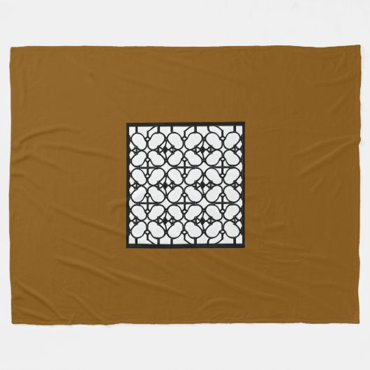 Schokolade groß fleecedecke (Vorderseite (Horizontal))