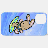 Schokolade Hawaiian Surfen Limon und blau Case-Mate iPhone Hülle (Hinten (horizontal))