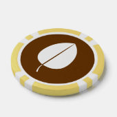 Schokolade-Herbstlaub Pokerchips (Einzeln)