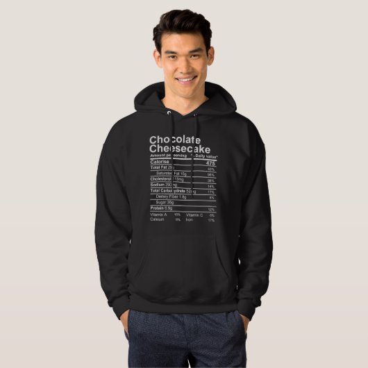 Schokolade Hoodie (Vorne ganz)