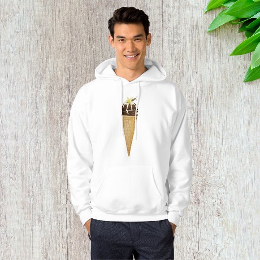 Schokolade Ice Cream Mens Hoodie