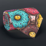 Schokolade Iced Sprinkles Doughnut Neck Tie Krawatte<br><div class="desc">Die Krawatte der Herren zeigt ein lustiges Muster von Schokoladenkuchen mit Sprinklen. WEITERE Designs sind im Gange. Cool für das Büro,  eine Nacht auf der Stadt,  eine Hochzeit,  für den Bräutigam oder Trauzeugen oder als Geschenk für Ihren Ehemann,  Vater,  Bruder oder besten Freund. Machen Sie eine Aussage!</div>