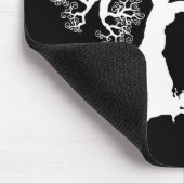 Schokolade im Baum Mousepad (Ecke)