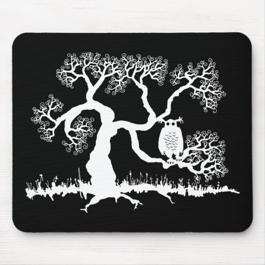 Schokolade im Baum Mousepad (Vorne)