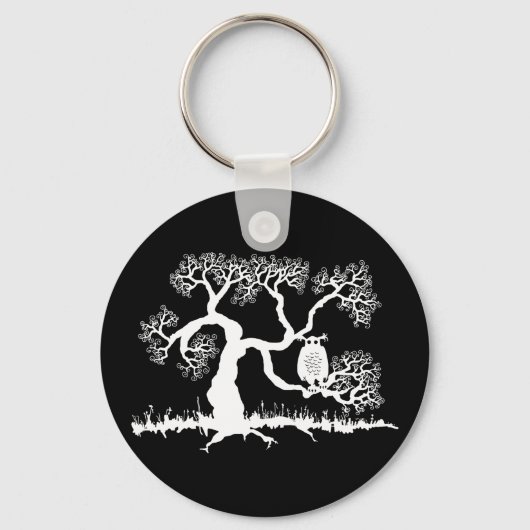 Schokolade im Baum Schlüsselanhänger (Vorderseite)