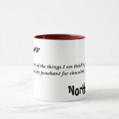 "Schokolade im Kaffee" Tasse - besonders (Zentrum)