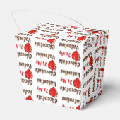 Schokolade ist mein Valentine Geschenkschachtel (Rückseite)