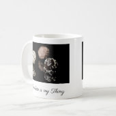 Schokolade ist meine Sache Kaffeetasse (Vorderseite Links)