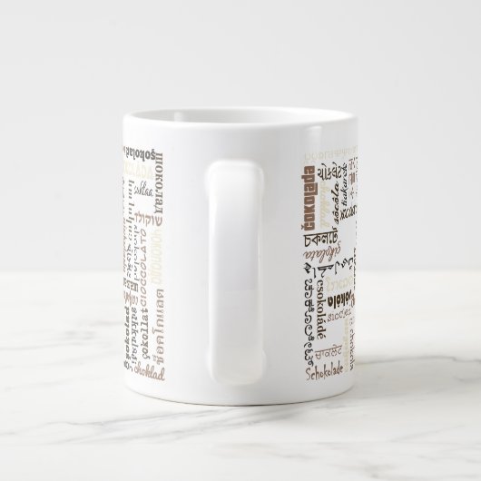 Schokolade Jumbo-Tasse (Rückseite)